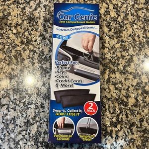 NWT 2 Pack Car Genie Seat Compartment Holder